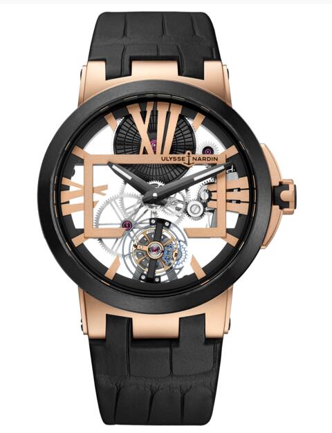Ulysse Nardin Executive Skeleton Tourbillon 1712-139 watch strap